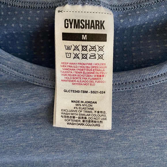 Gym shark crop top - Picture 2 of 5